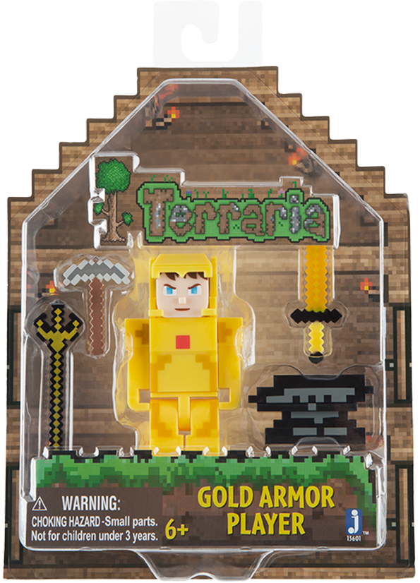 Terraria Gold Armor Action Figure