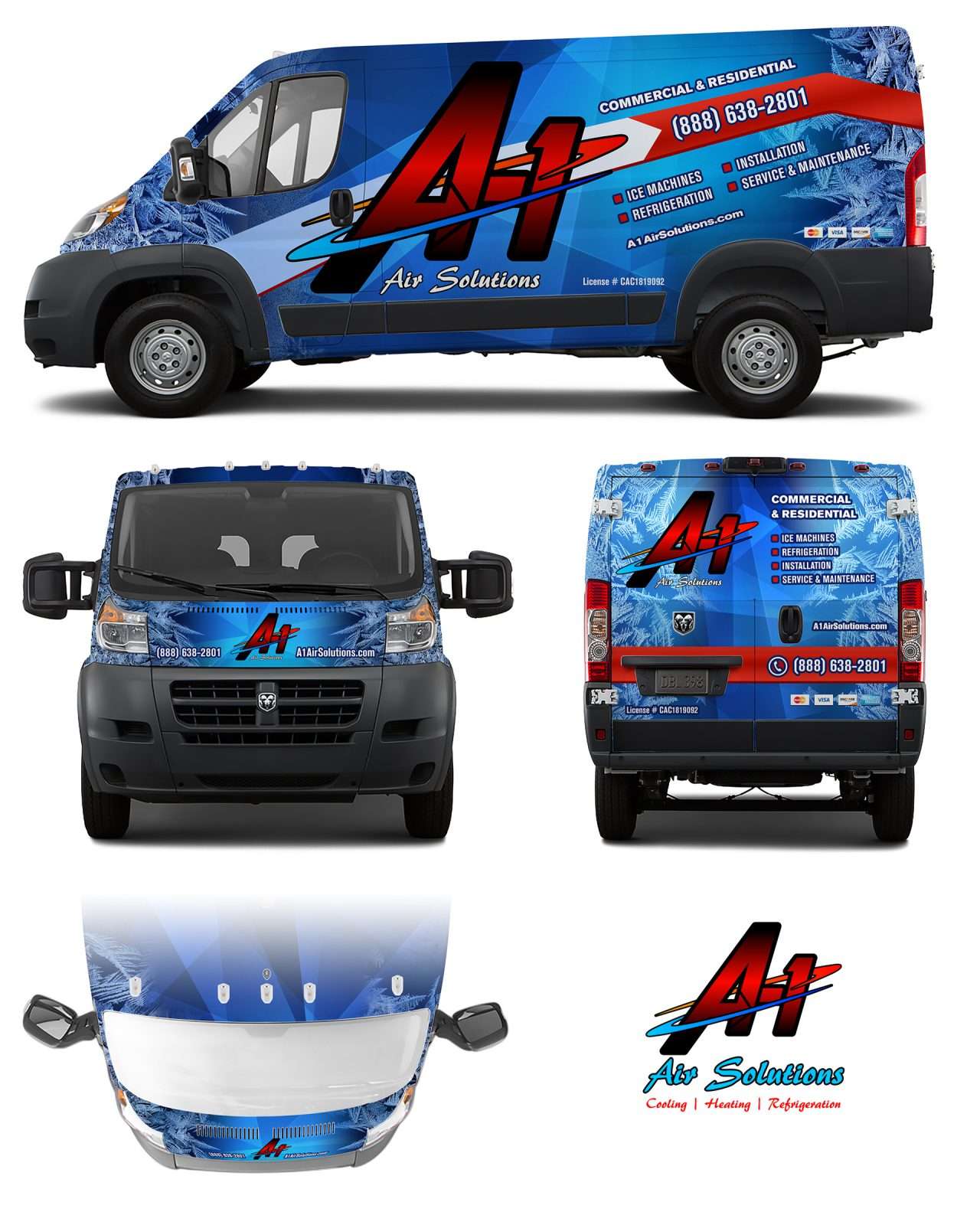 A1 AC Vehicle Wrap - Victor Bustos