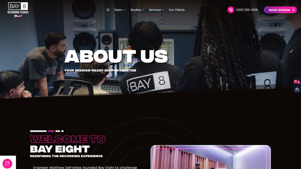 Bay Eight Studios — About