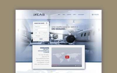 EAS Charter Website Mockup