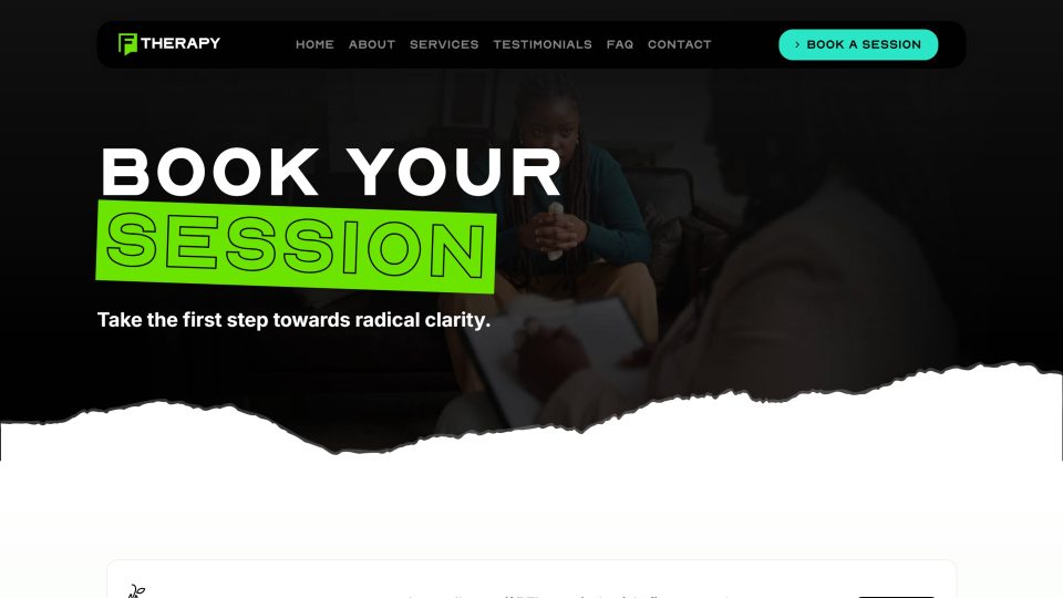 F Therapy — Book Session