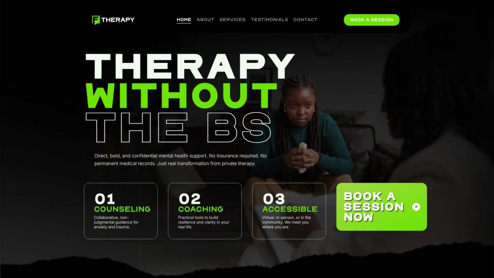 F Therapy — Home