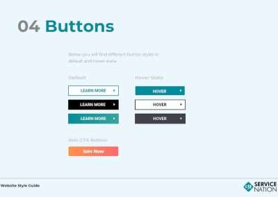 Service Roundtable Styleguide - Buttons