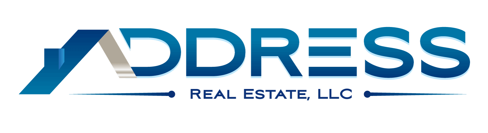 Address Real Estate logo design by Victor Bustos