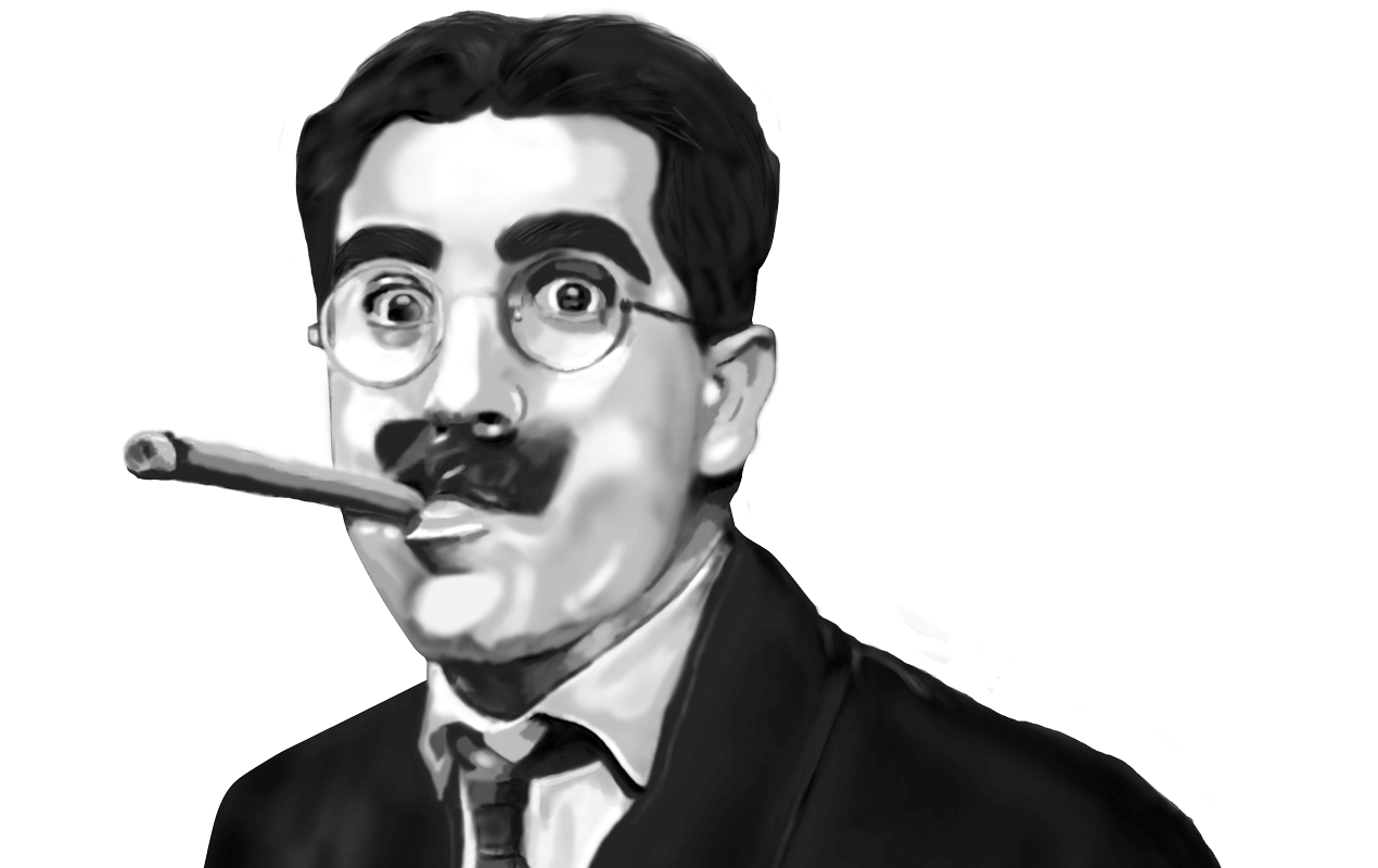 groucho drawing